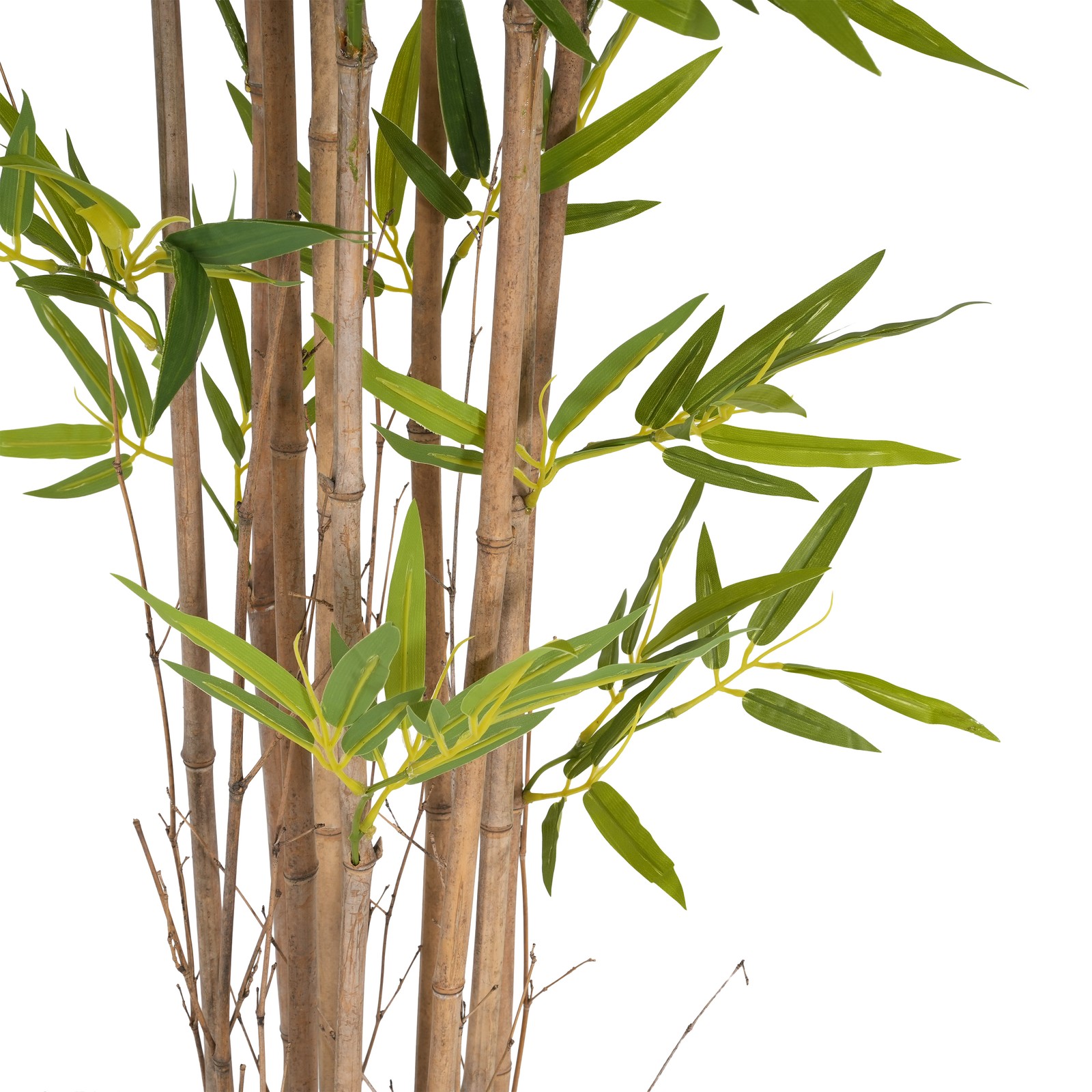 70″ Artificial Bamboo Tree in Pot, Lucky Faux Greenery Home Decor