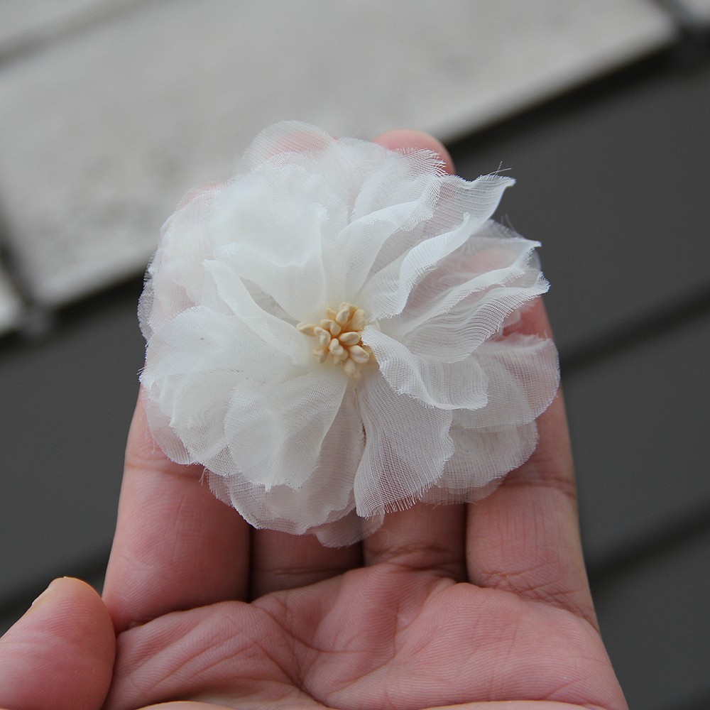 6cm new artificial flower snow yarn stamen plum for wedding home Christmas decor
