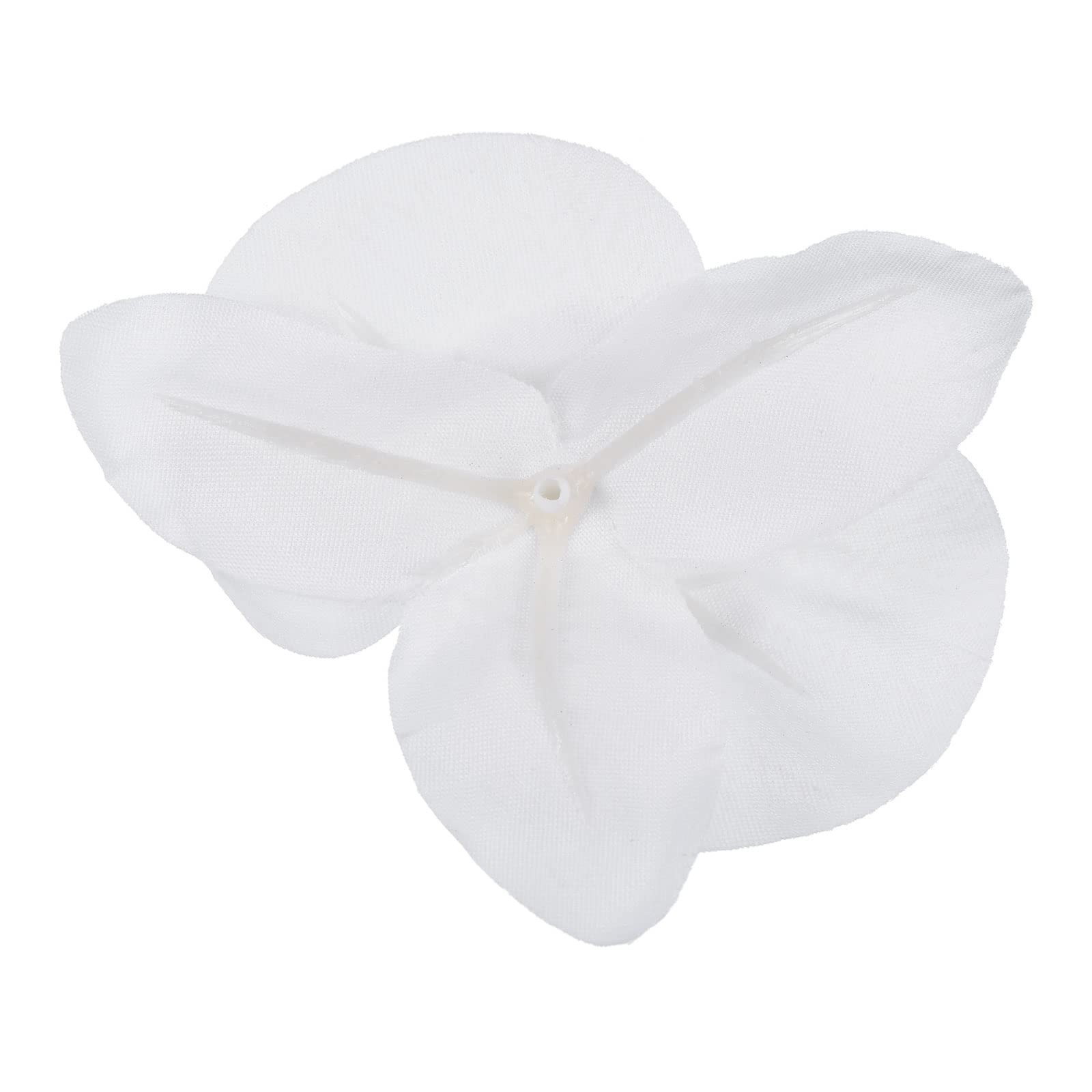 9cm/3.5″ Artificial Orchid Flower Heads, 20 Pack Silk Phalaenopsis Fake Butte…