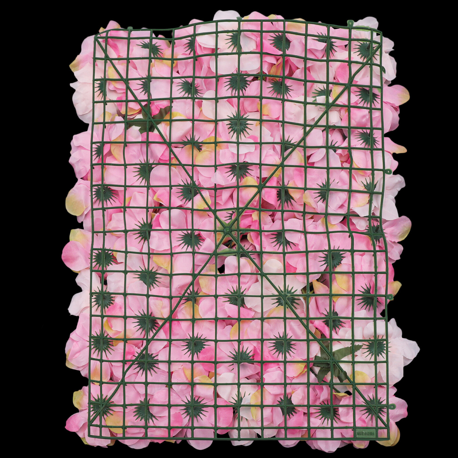 23.6×15.7 inch, 12* Artificial Flower Wall Panels for Wedding Backdrops Decor