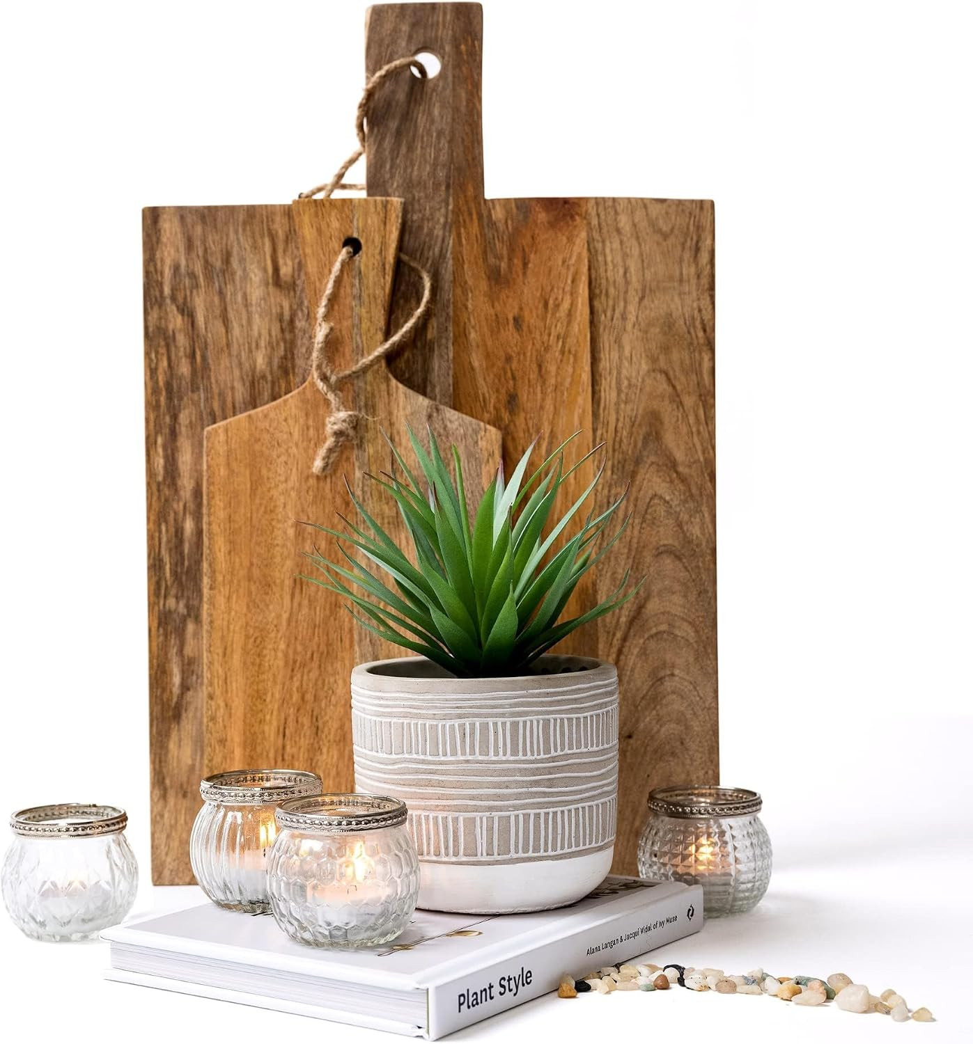 8″ Artificial Succulent Plant in Pot | Perfect Desk & Shelf Decor