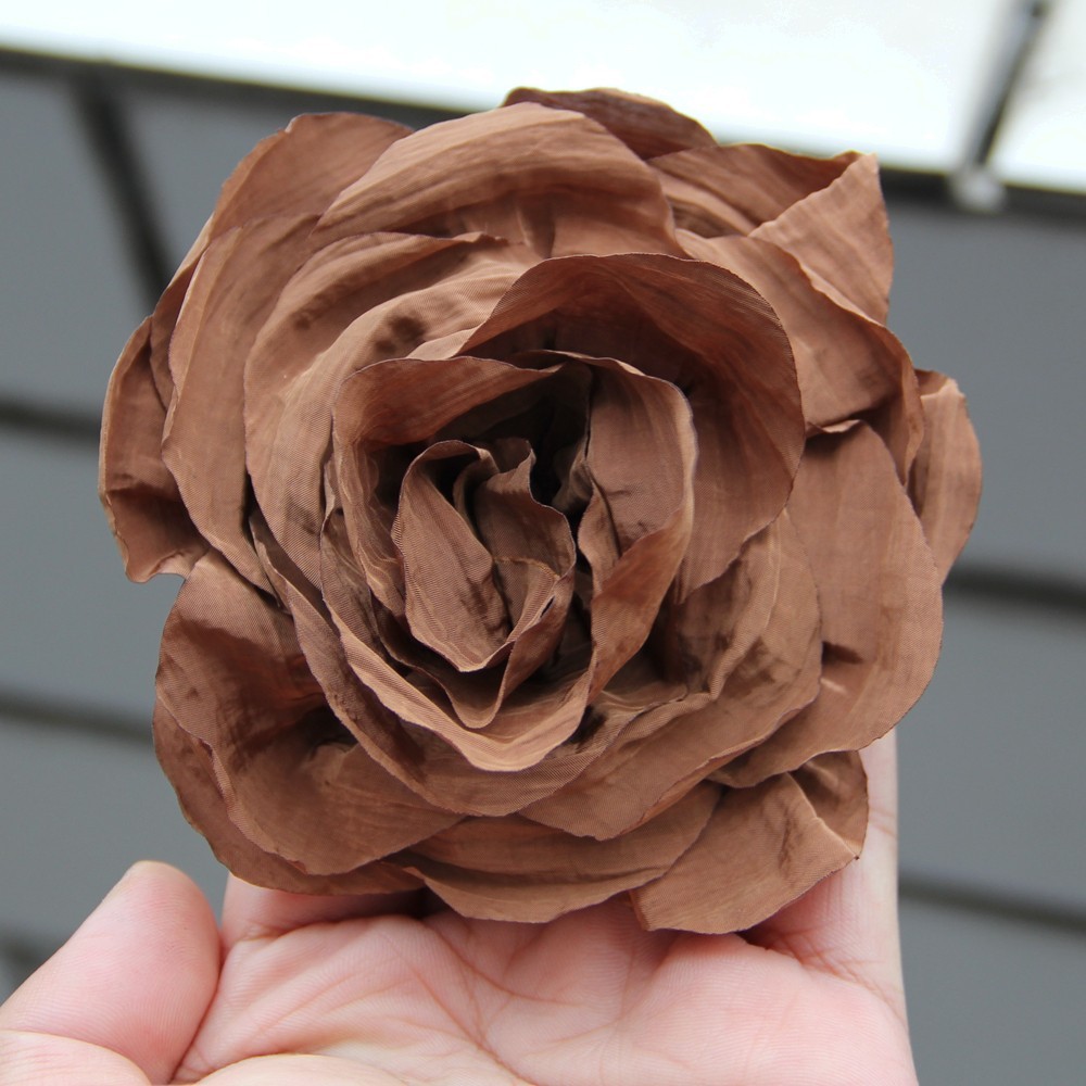 10cm Artificial Rose Flowers Heads Silk Fake Flowers for Home Dceor Wedding Deco
