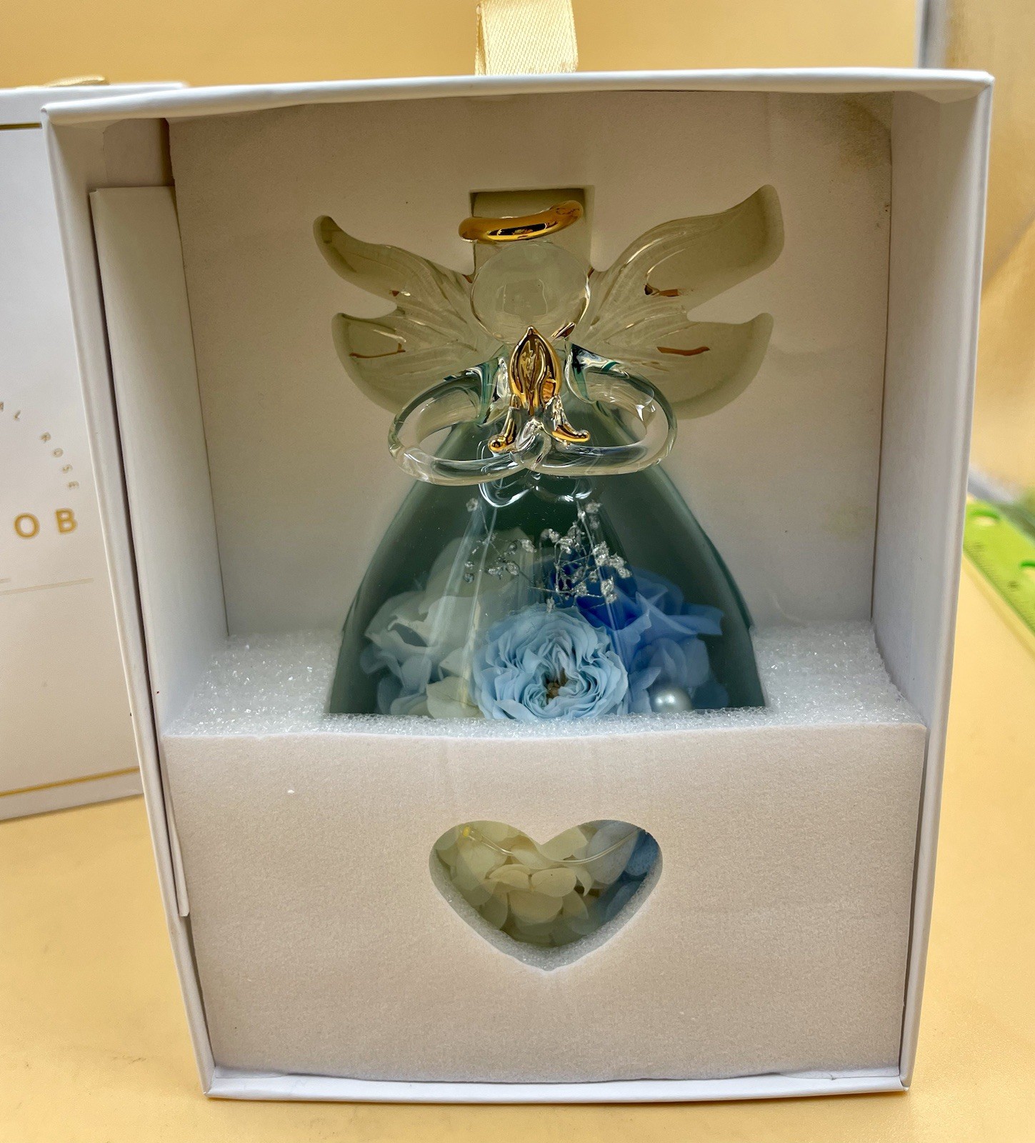 ANLUNOB The Only Eternal Rose- Blue – Great gift for Mom, Grandmother, Sister