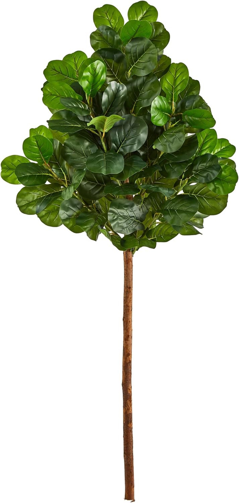6.5Ft. Artificial Fiddle Leaf Tree – Lifelike Home Decor, No Pot Included