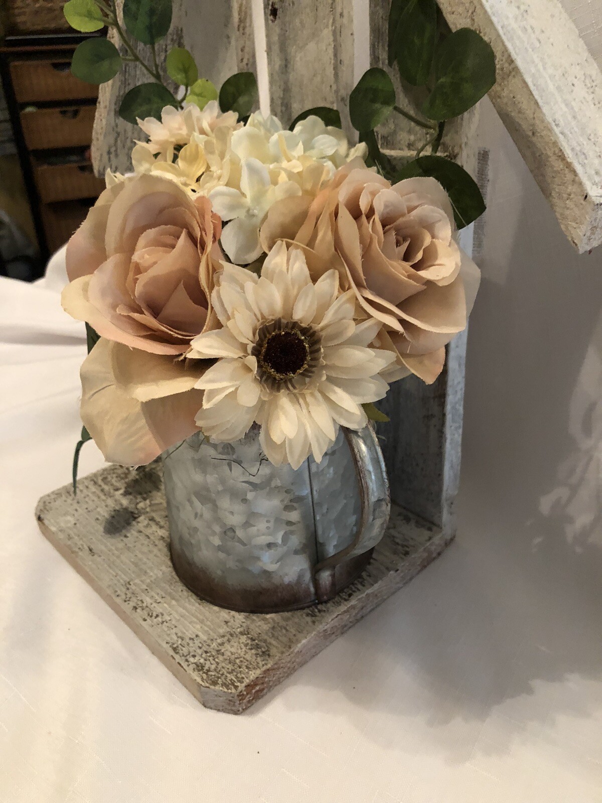 Home Decor Accessories￼ Table Top Or Wall Hanging Handmade From Reclaimed Wood