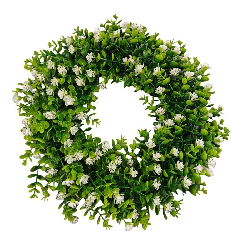 Artificial Plant Wreaths for Wedding and Home Decor