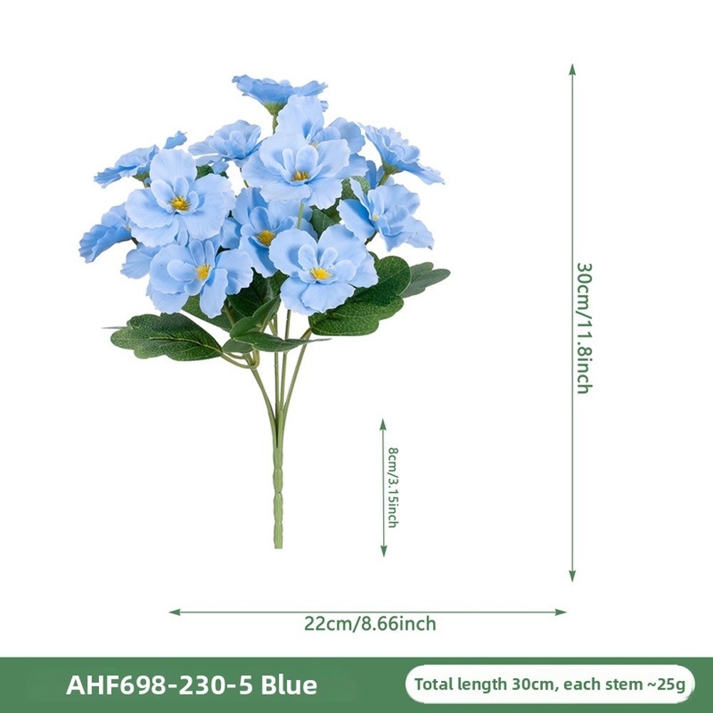Silk Flower Artificial Daisy Butterfly Decor for Wedding Home Outdoor