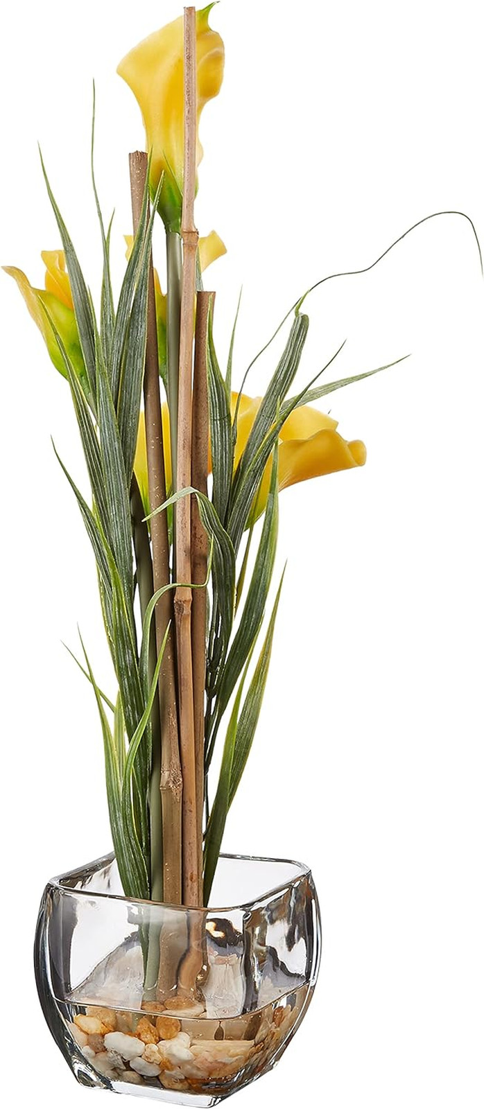 Calla Lily Liquid Illusion Silk Flower Arrangement