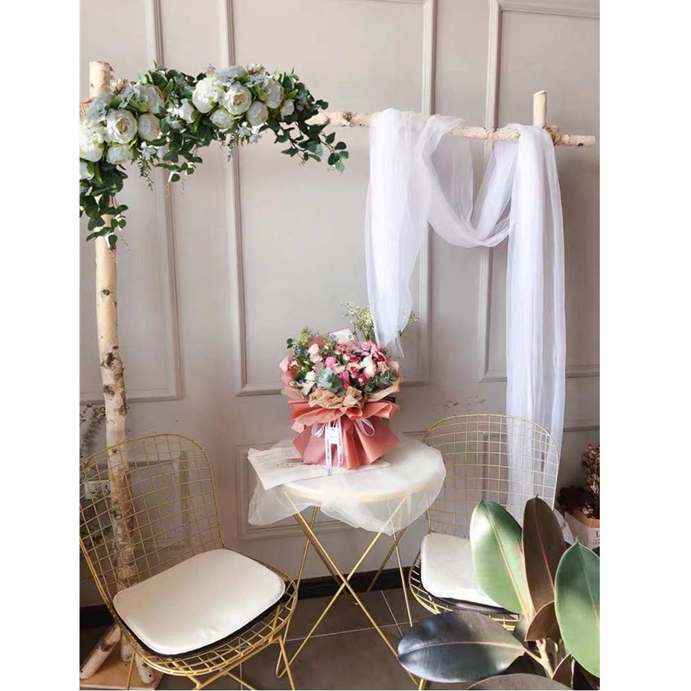 Wedding Arch Flowers, 30 Inch Rustic Artificial Floral Swag for Door Lintel, …