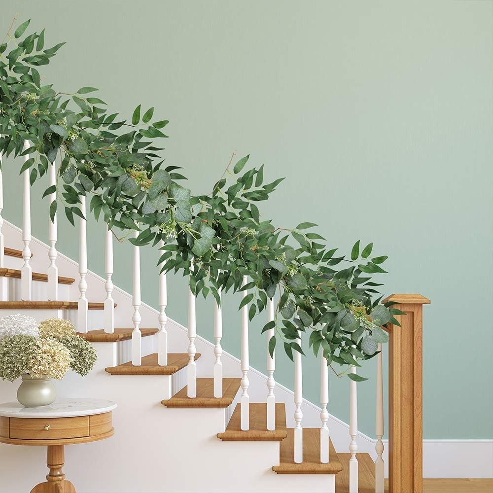 Artificial Eucalyptus & Willow Twigs Bundle