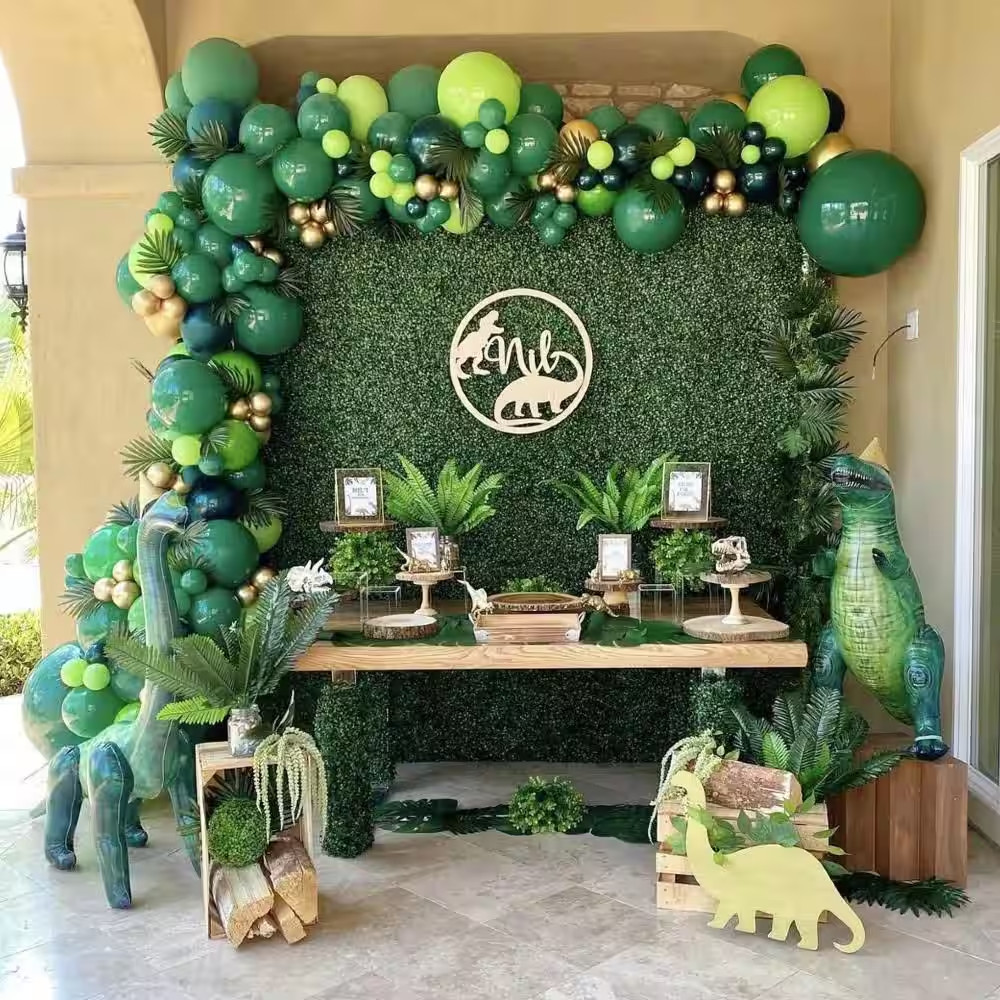 12- Pieces Artificial Grass Wall Panels 20 In. X 20 In. Boxwood Panels Topiary B