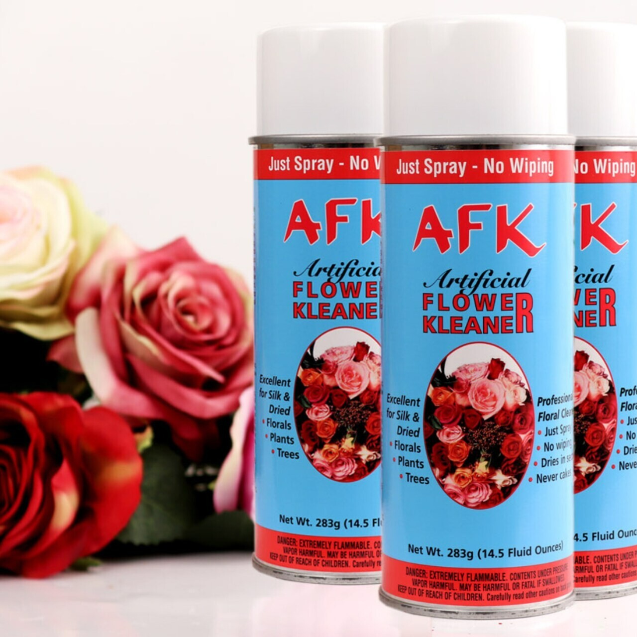 Flower Aerosol Cleaner Spray Renew & Refresh 14.5OZ Pack of 2