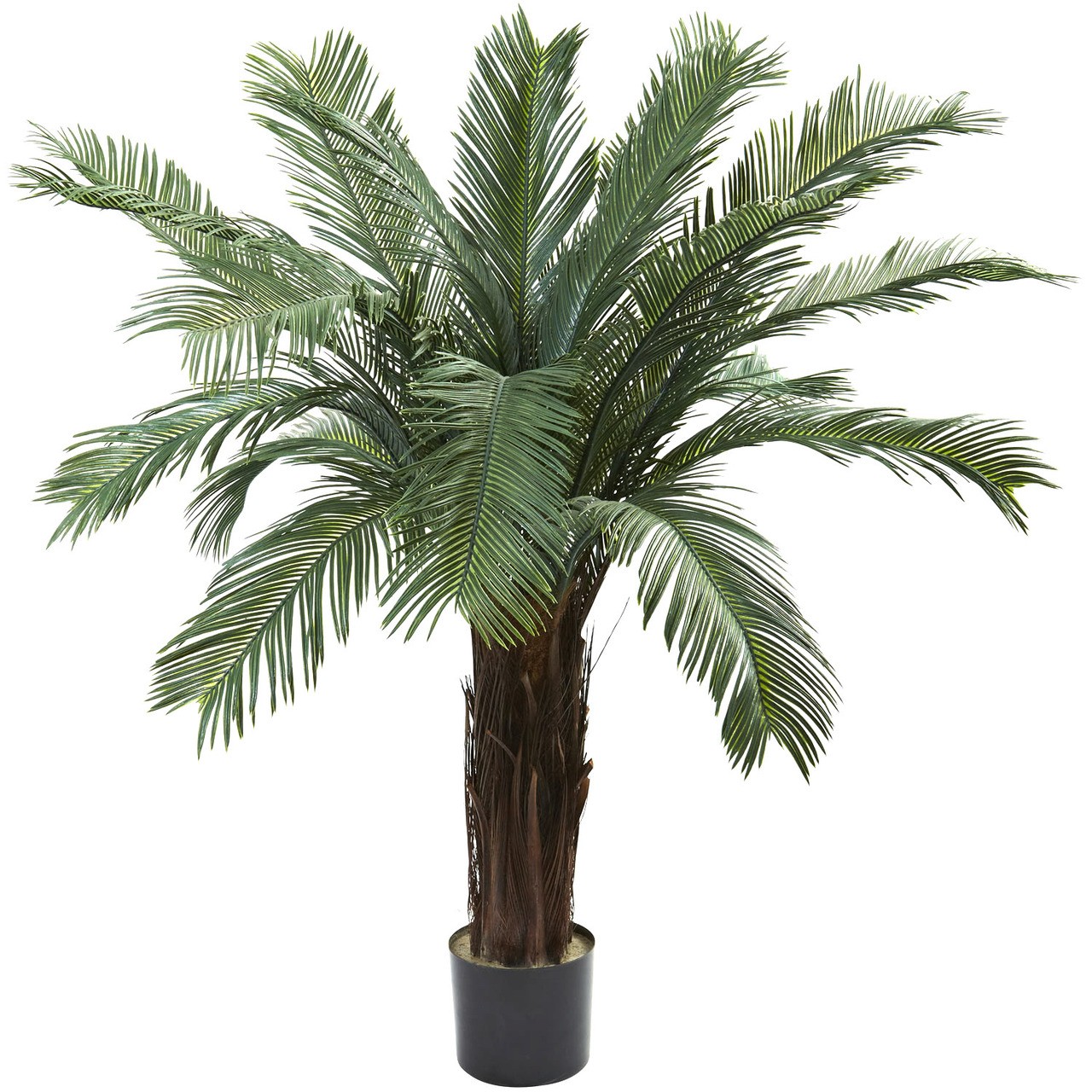 4′ ARTIFICIAL INDOOR/OUTDOOR CYCAS TREE PLANT – UV RESISTANT