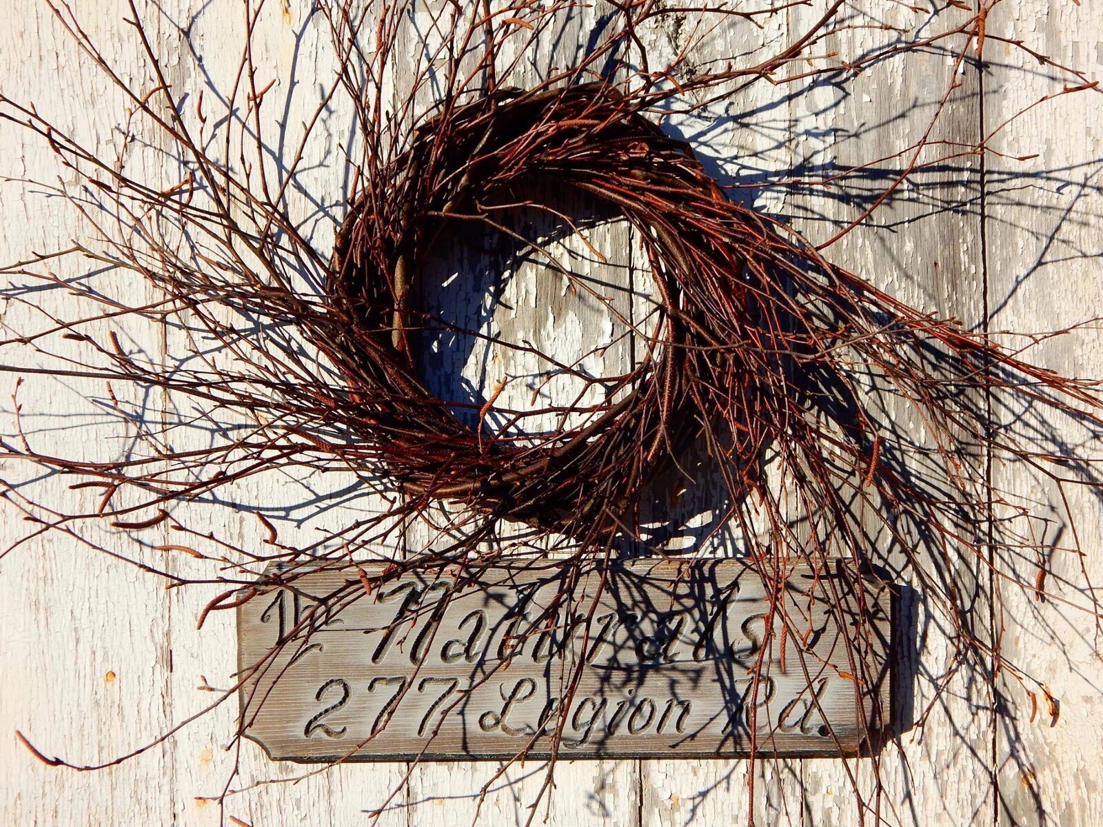 15” Birch Twig Wreath Made To Order Primitive Cottage Core Farmhouse