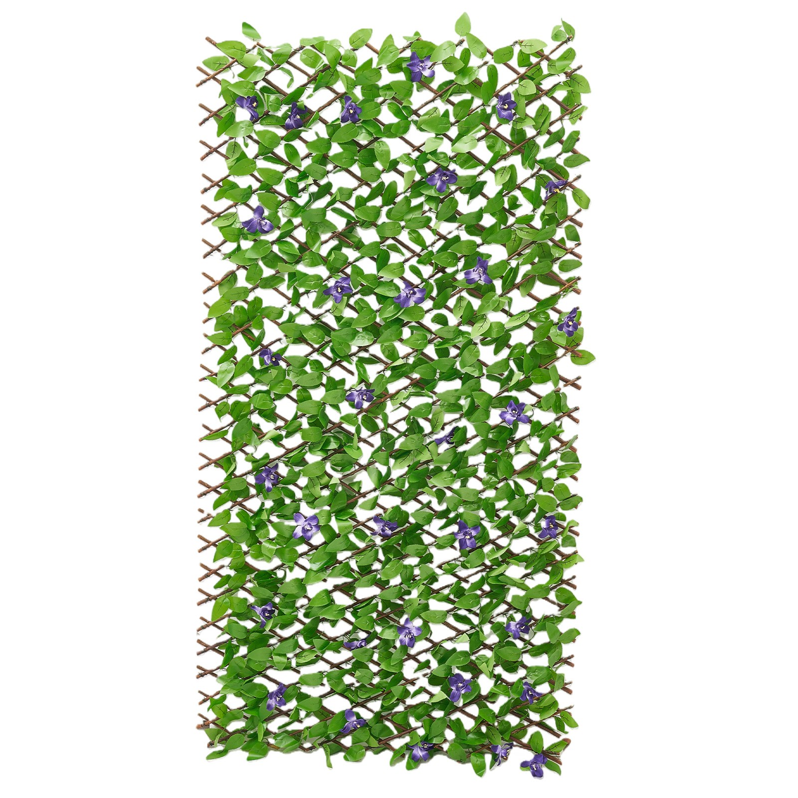 Uimoso Expandable Privacy Fence Screen 25.5x122in Artificial Ivy Wall for Patio