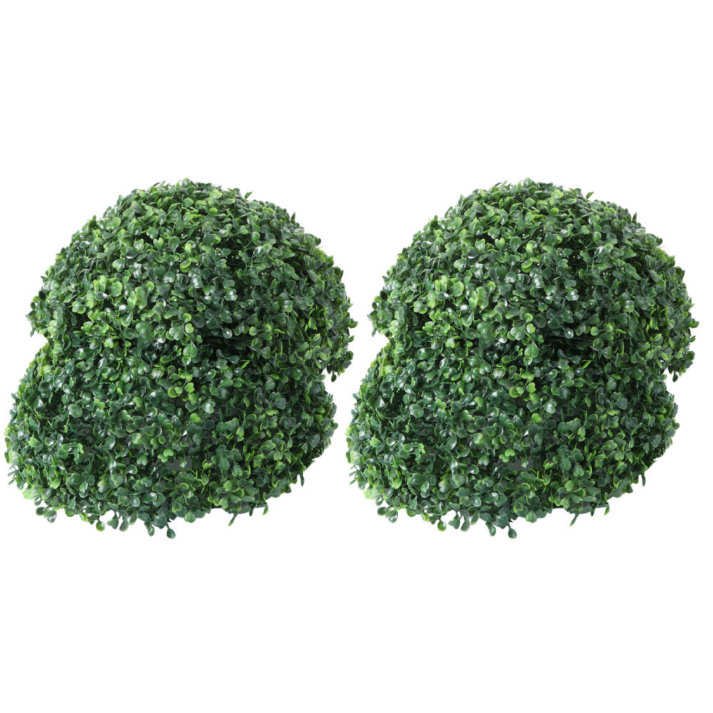2 PCS Simulated Milano Ball Decorative Balls for Home Hanging Flower