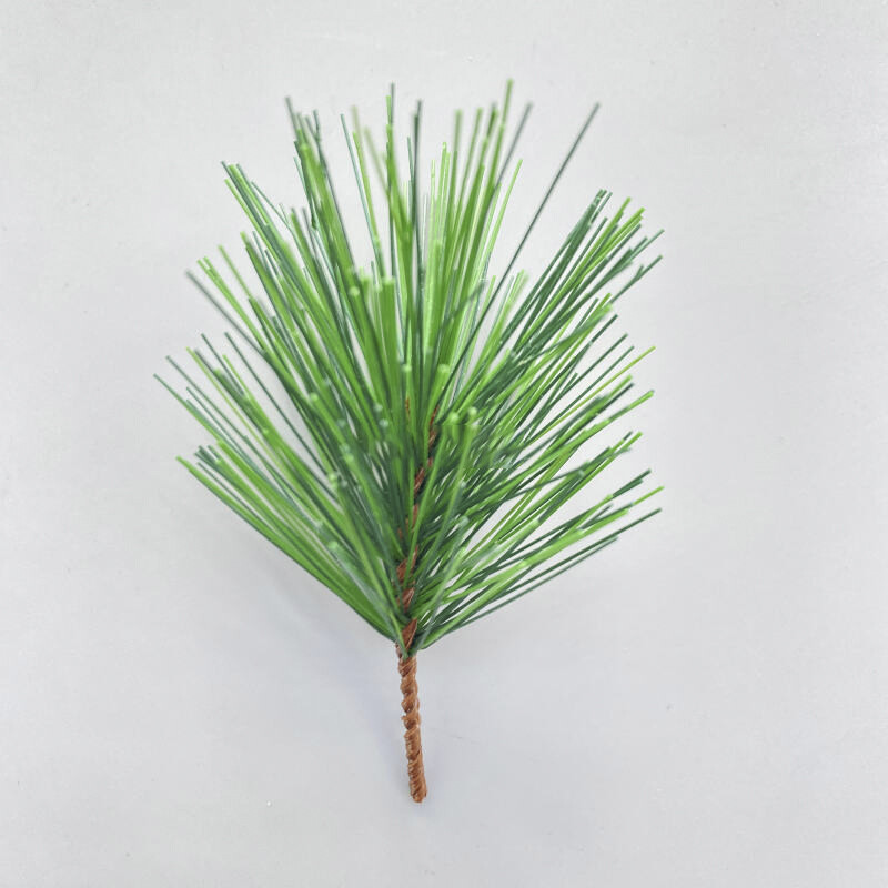 10pcs DIY Craft Pine Needles Branches Christmas Pine Twigs Stems Wreaths Decor