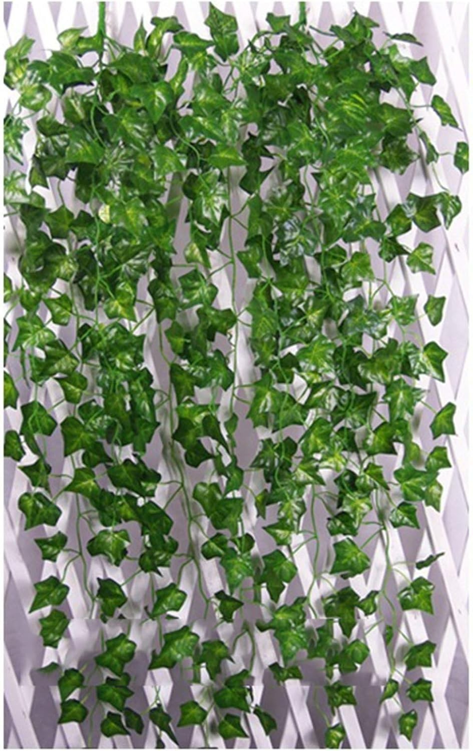 Lifelike 2 Pack Ivy Artificial Plants – 35-Inch Hanging Greenery for Any Space