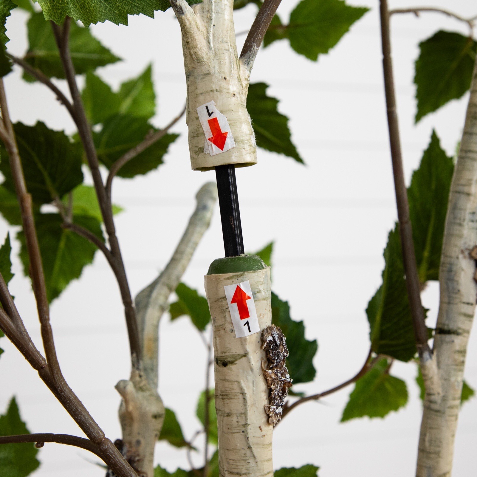 7’ Artificial Birch Tree Home Decor. Retail $259