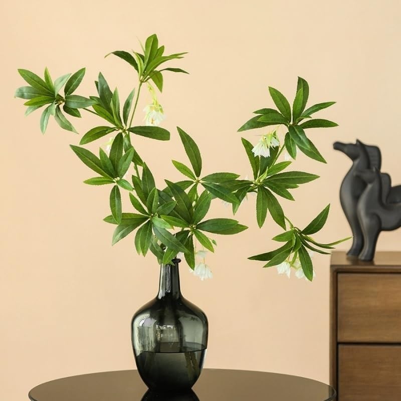 2 Pieces Silk Plants Long Stem Artificial Flowers,36″ Silk Flowers with Stems…