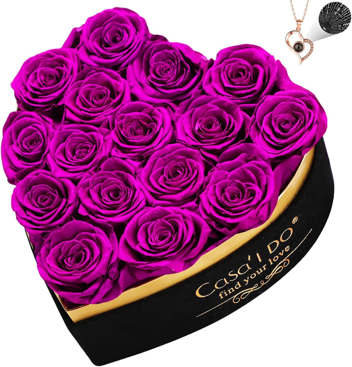 Preserved Roses Flowers for Delivery 27 Pcs, Mothers Day Rose Gifts for Her, For