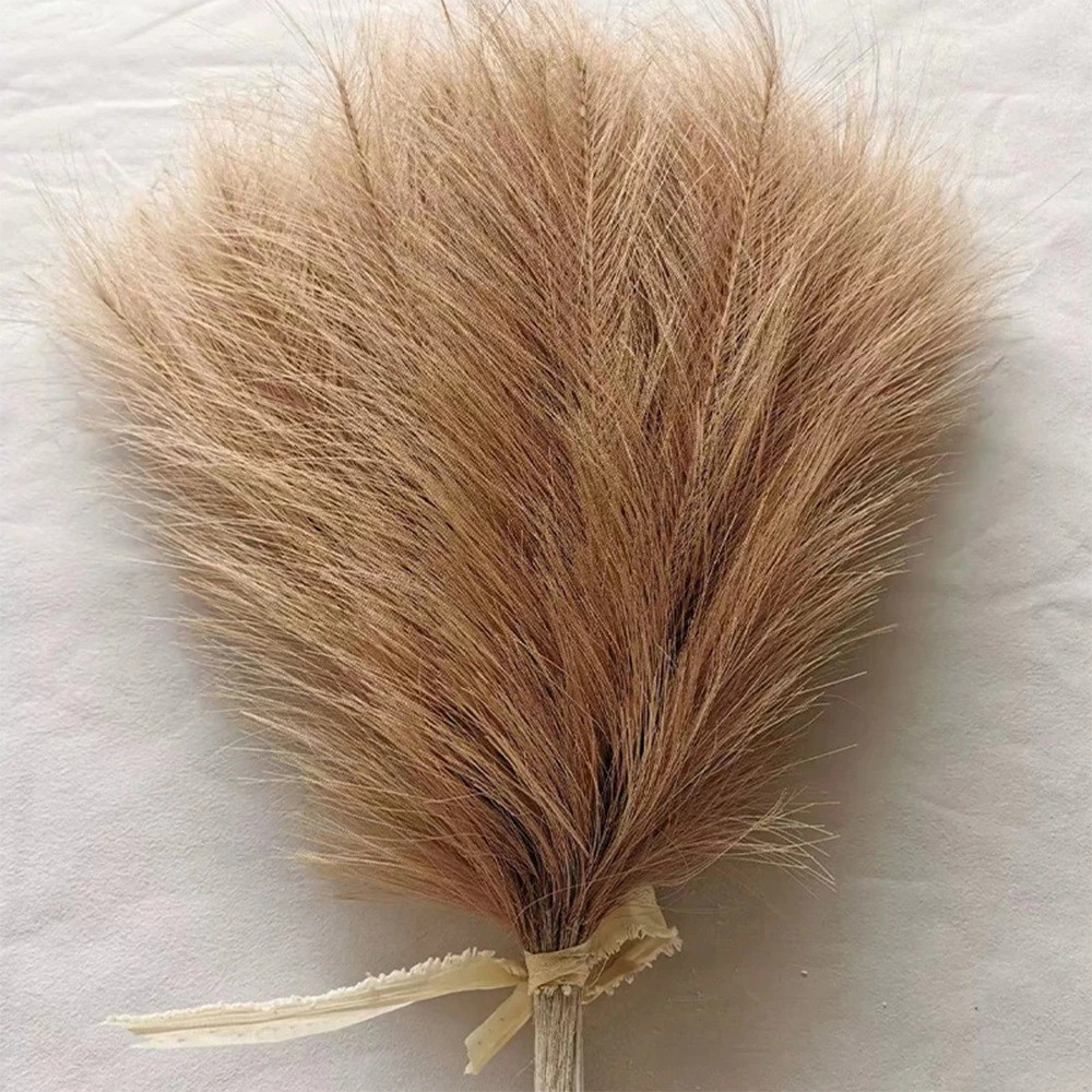 5/10/20PCS Artificial Pampas Grass Boho Wedding Party Home dcor Fluffy Reed 42CM