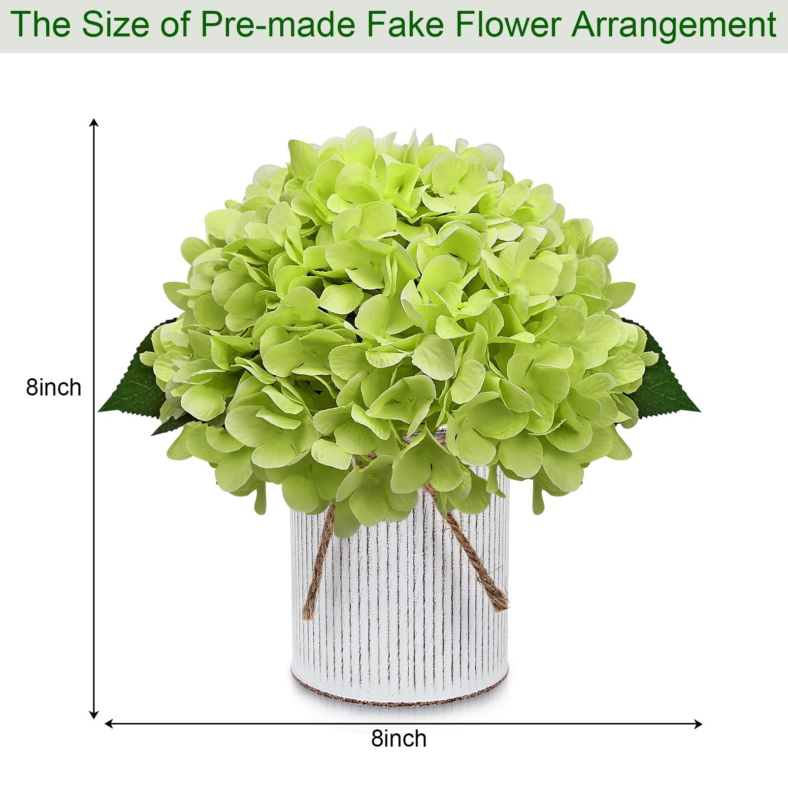 Flower Table Centerpieces – Set of 6 Floral Arrangement Artificial Wedding Hy…