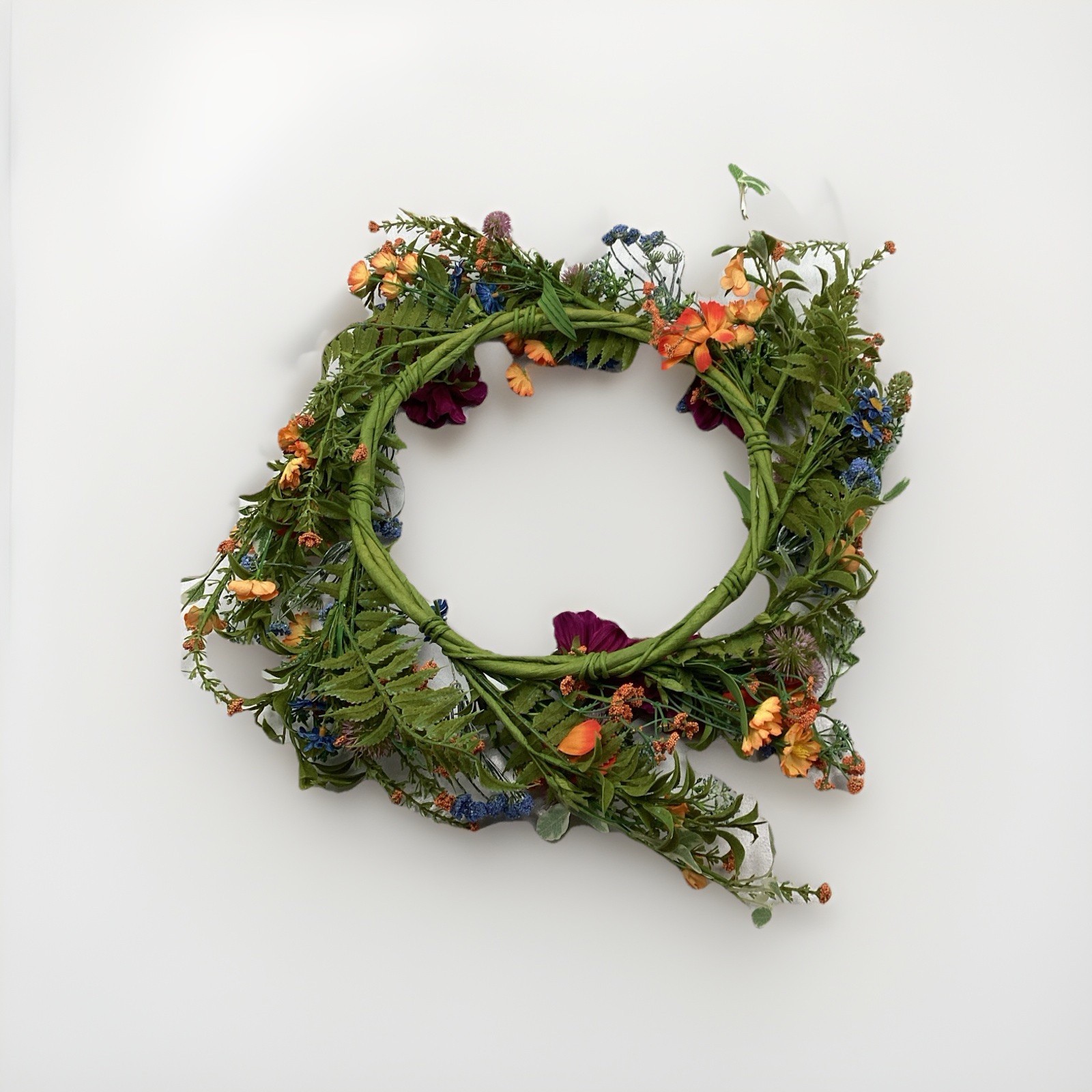 SULLIVANS 21″ Artificial Dahlia Mix Wreath