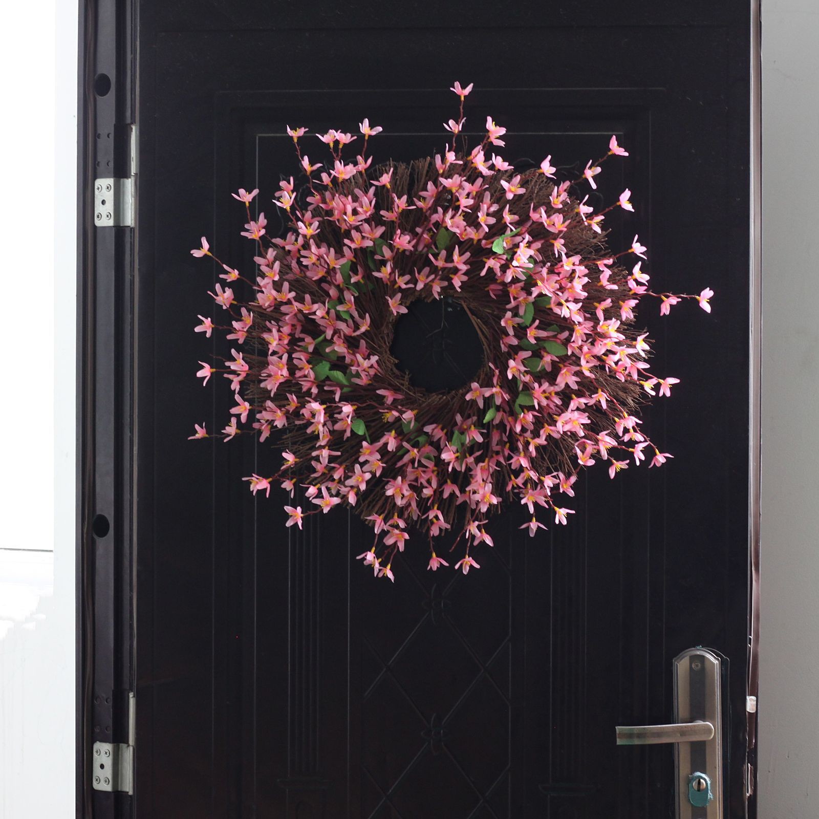 Beautiful Decorative Flower Wreath For Front Door Or Wall Excellent