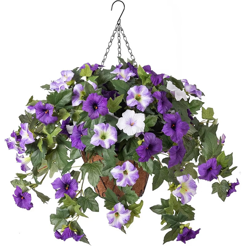 43cm Artificial Morning Glory Flowers Bouquet For Wedding Garden Decoration NEW