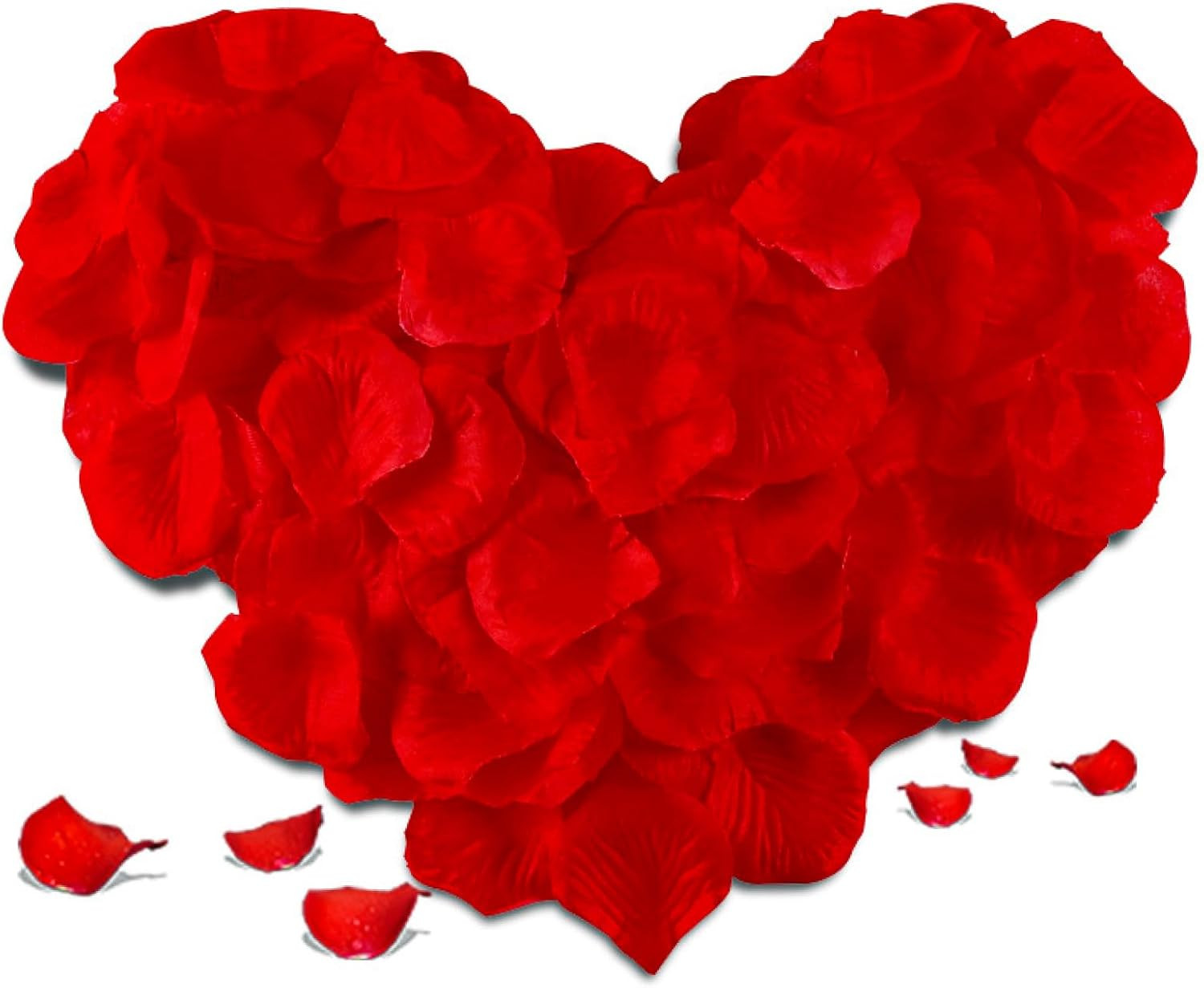 Rose Petals for Bedroom – Fake Roses Petal Faux Flowers, Artificial Roses Petals