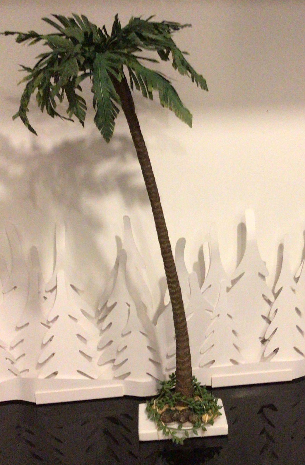 Nativity Palm Tree , Christmas Decor