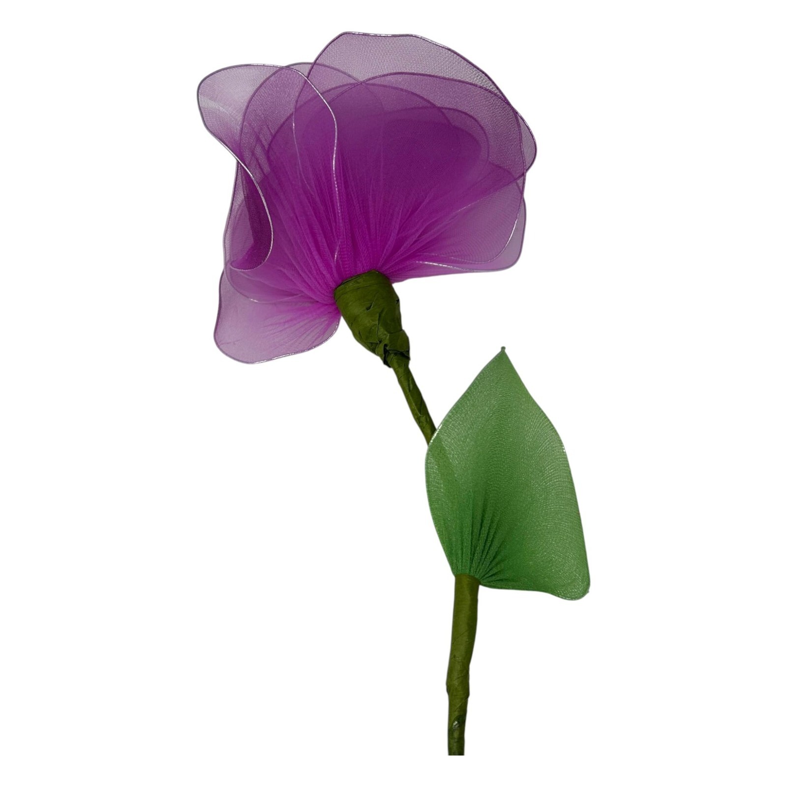 Handcrafted Artificial Multicolor Nylon Flowers Bouquet Home Event Decor