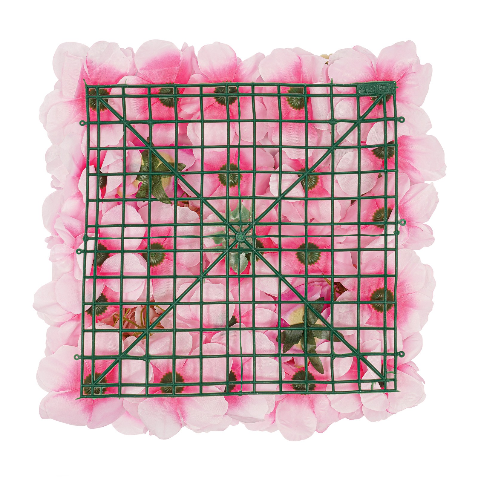 12 Pcs Artificial Flower Wall Panels, Artificial Flowers Wall Panel for Wedding