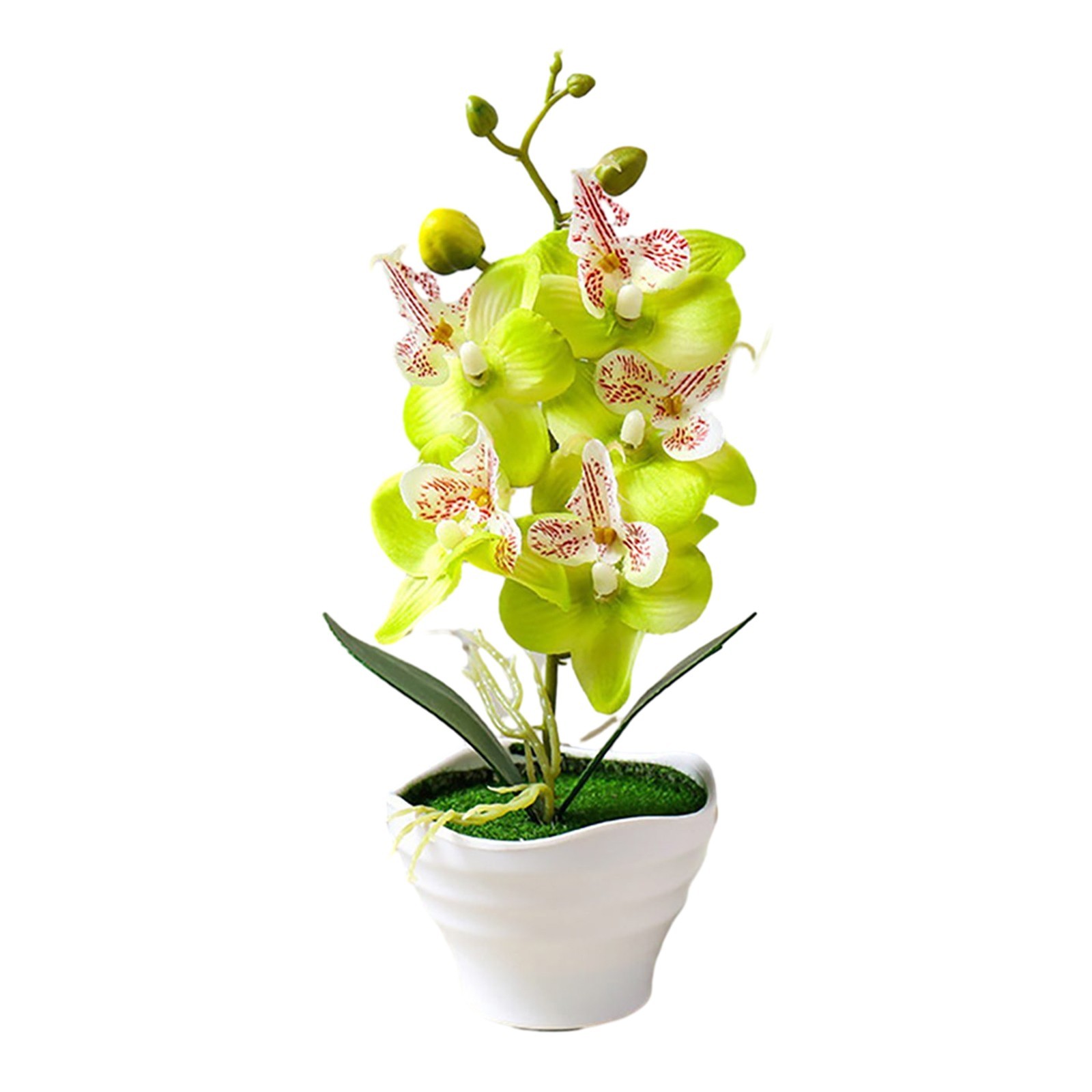 Silk Artificial Fake Orchid Flower Potted Plant Bonsai Party/Garden/Home Decor