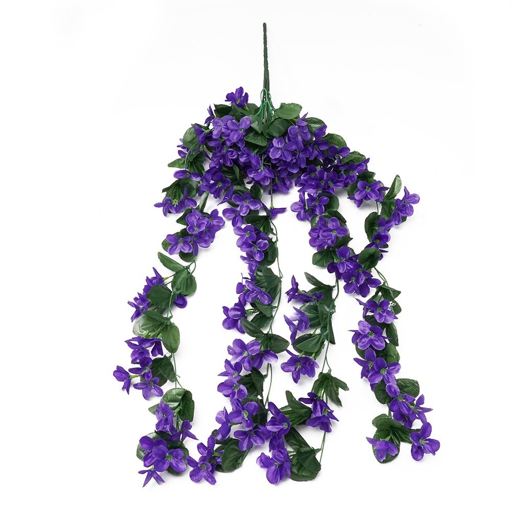 Artificial Fake Flowers Ivy Vine Hanging Garland Plant Wedding/Home Decoration