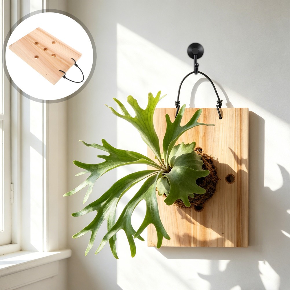 Fern Mounting Board, Wall Planter, Hanging Planter, Board for Vertical Plant