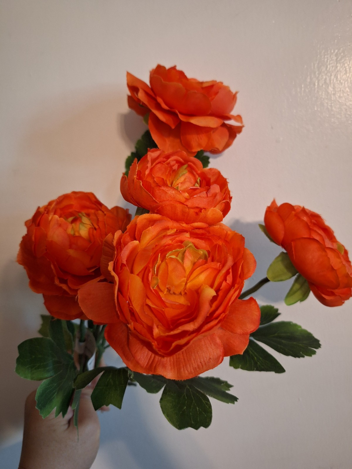 Ranunculus Flower Bouquet Stem New 19″ Tall Fall