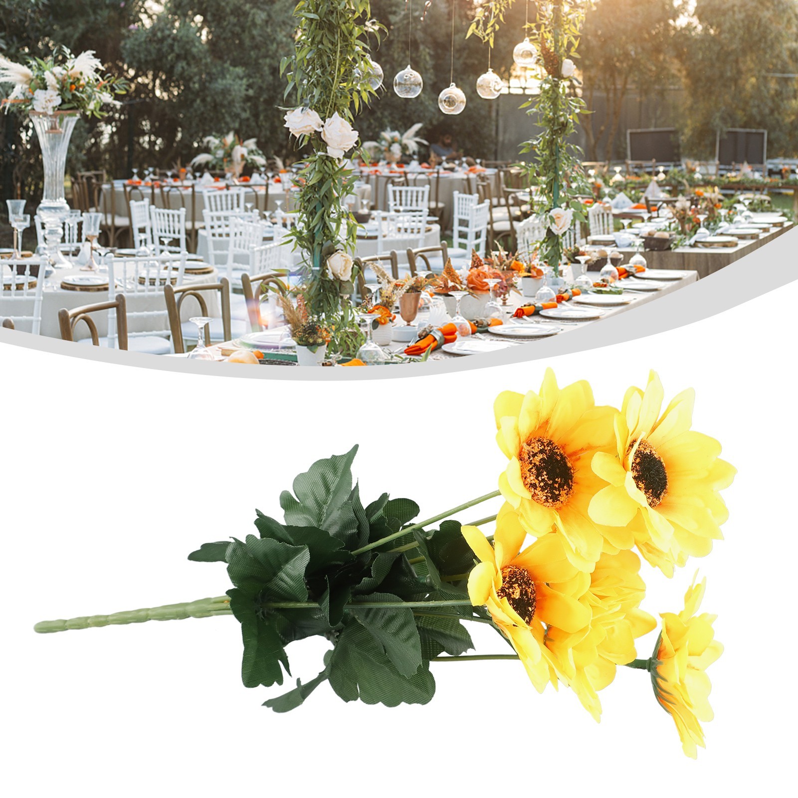 Artificial Sunflower Daisies Garden Wedding Party Decor Home Decorations