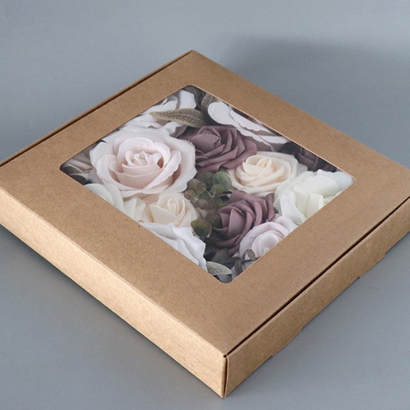 Elegant Flower Boxes Creative Bouquets Hand Packaging Holds for Lover Friend