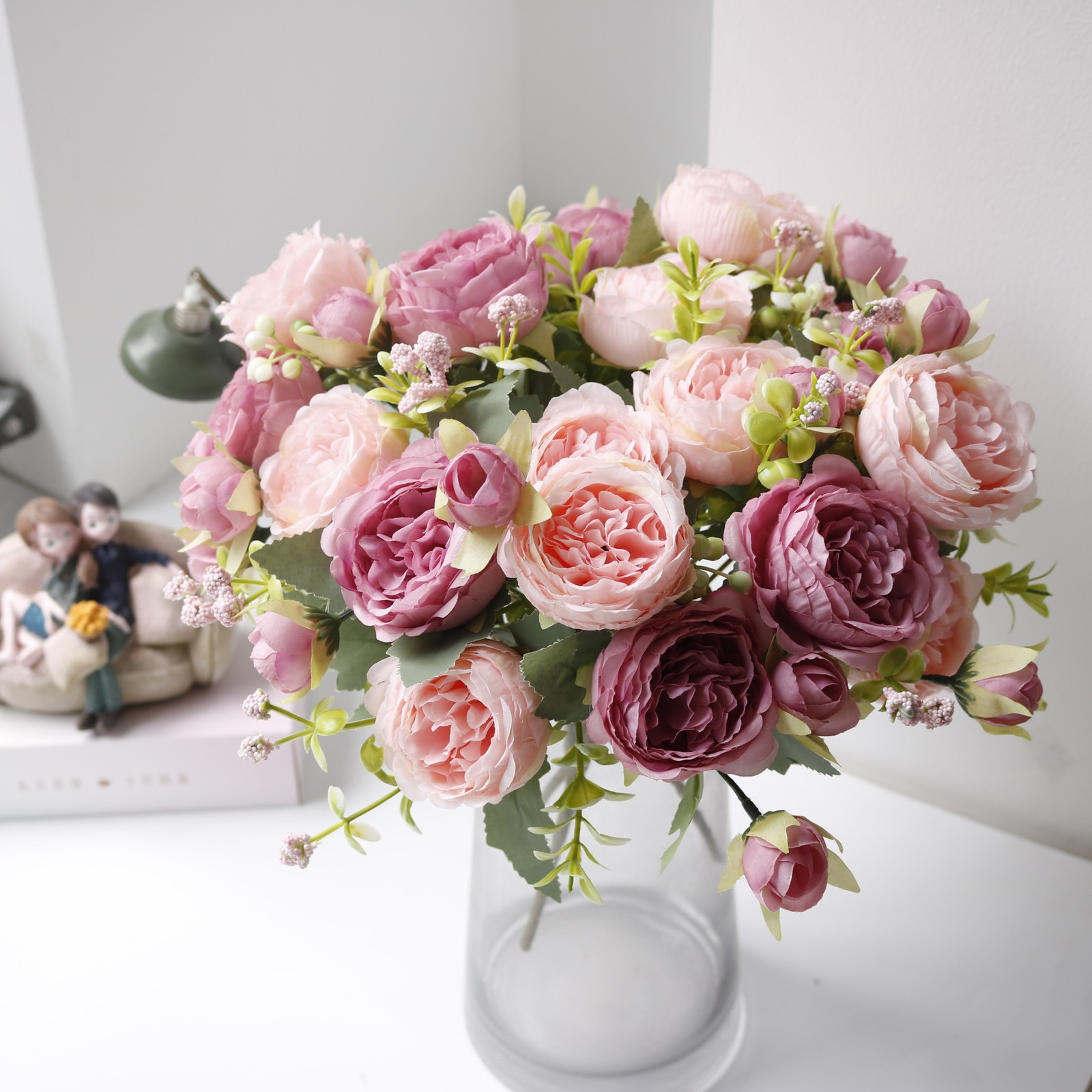 4Pcs DIY Floral Decorations Persian Rose Simulation Flowers Home Decoration New