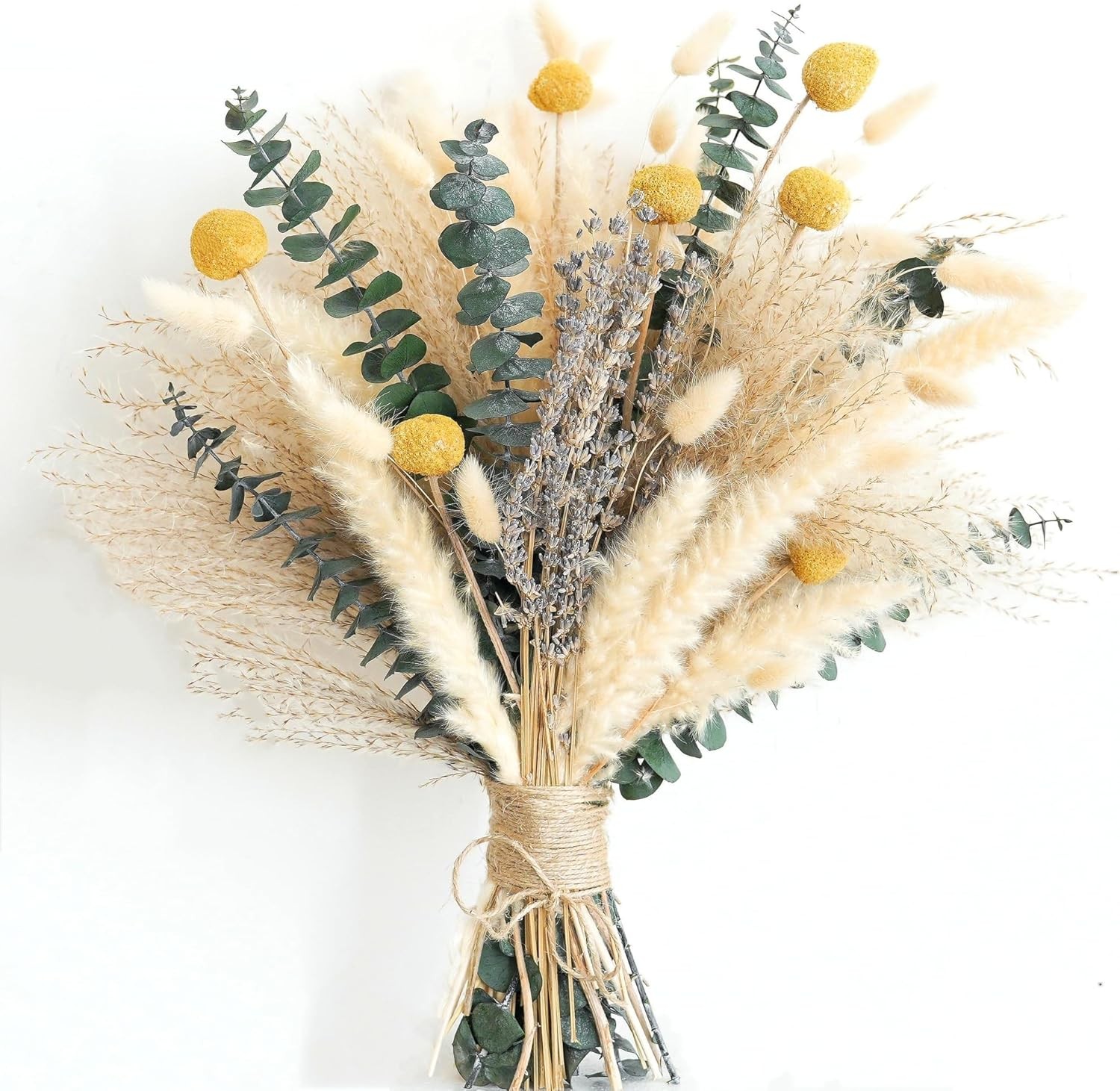 Dried Pampas Grass Bouquet – Boho Home Decor, Vase Fillers, Dried Floral