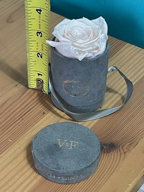 VENUS ET FLEUR FLOWER ROSE SCENTED LE MINI ROUND BOX PRESERVED ROSE DECOR