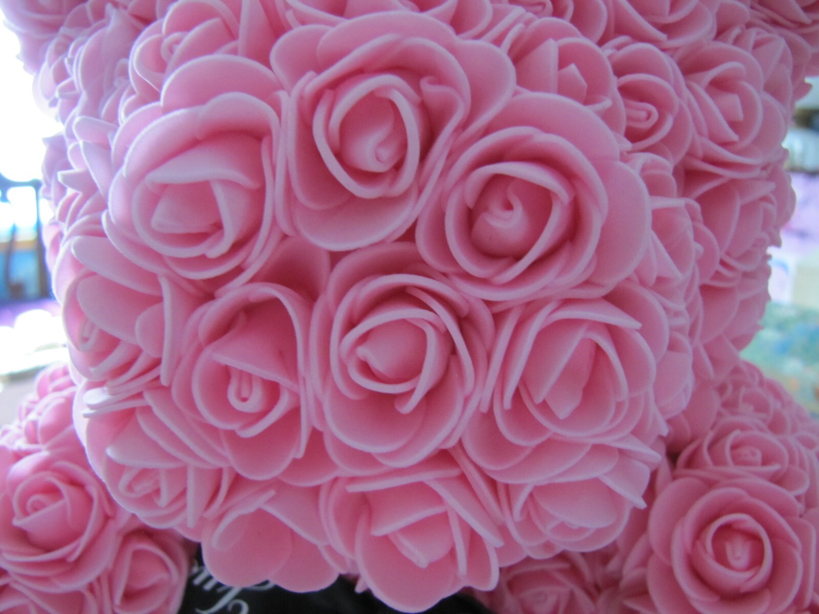 Teddy Bear Rose Flower Rose Bear Large 15″ no box