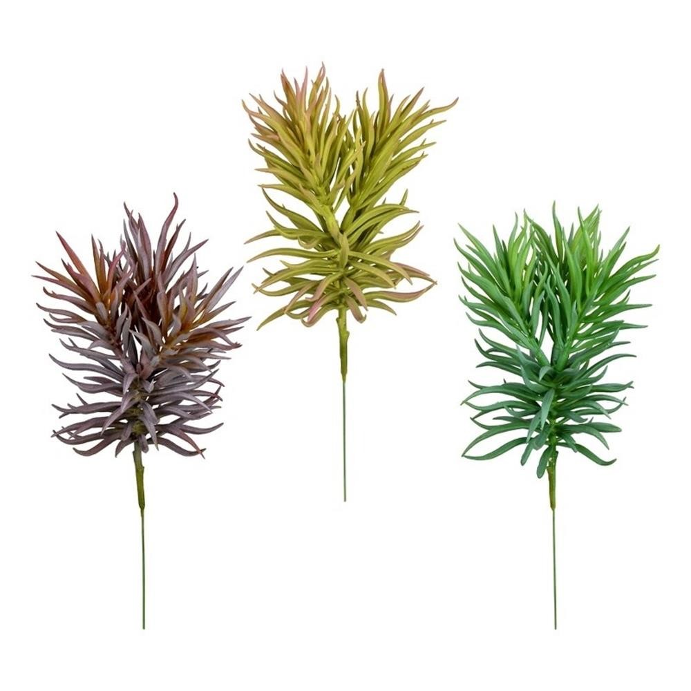 Vickerman 8″ Artificial Assorted Succulent Picks in Multi-Color (Set of 3)