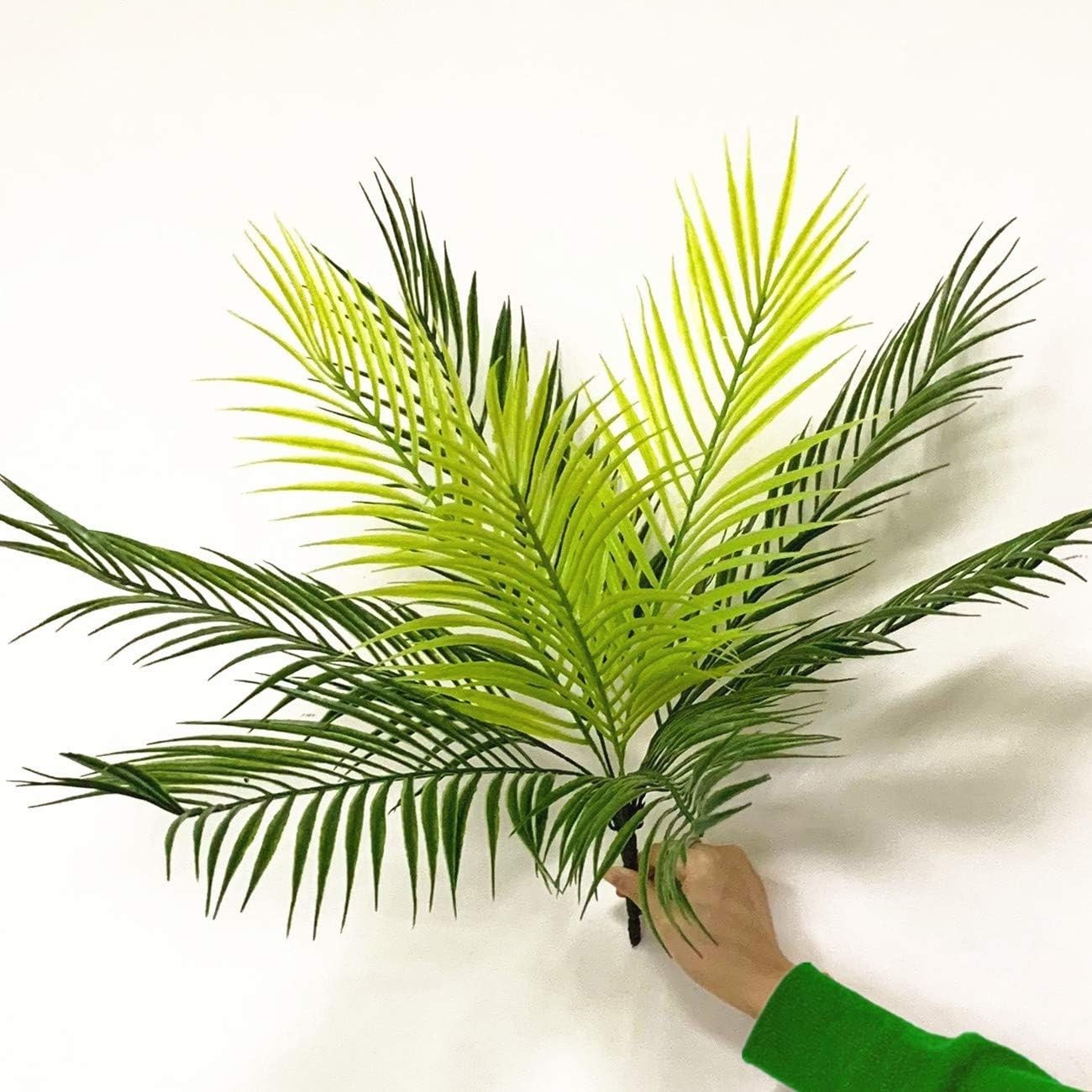 Elegant 20-Inch Artificial Palm Tree – UV Resistant Faux Tropical Plants, 2 Pack