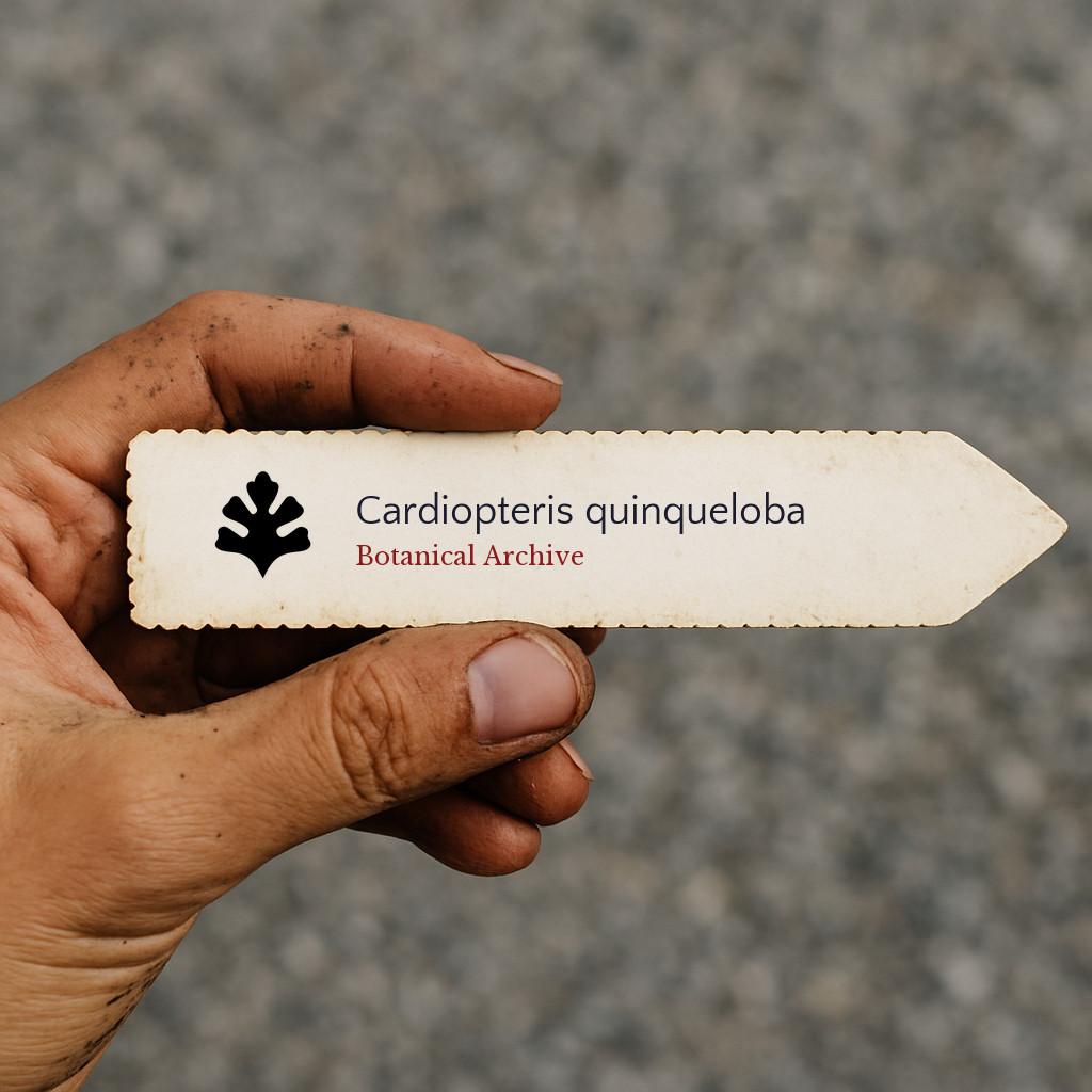 Cardiopteris quinqueloba SEEDS – Five-lobed cardiopteris | Winged heart vine
