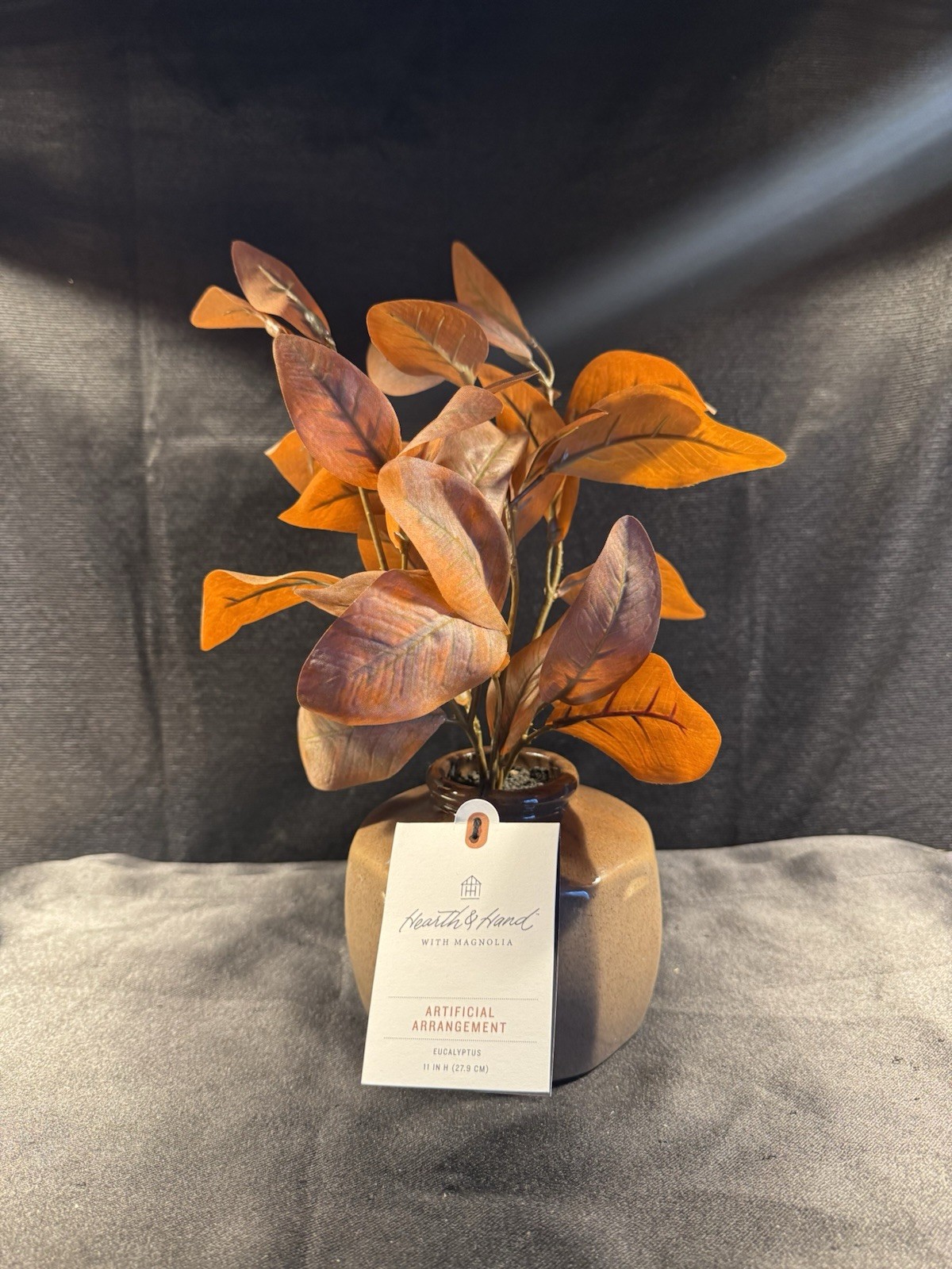 11 Inch Artificial Eucalyptus Arrangement (2 Pack) – Hearth And Hand