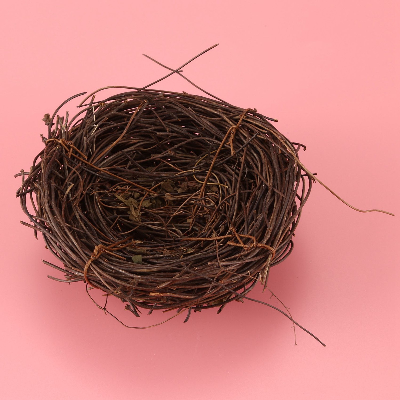 Handmade Vine Bird Nest Home Nature Craft Holiday for Photo Garden9794
