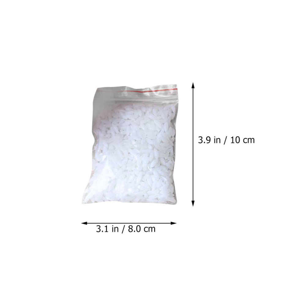Simulation Rice Model Lifelike Craft Props Realistic Ornament Fake Food Display